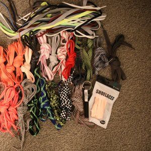 HUGE LOT OF SHOELACES!